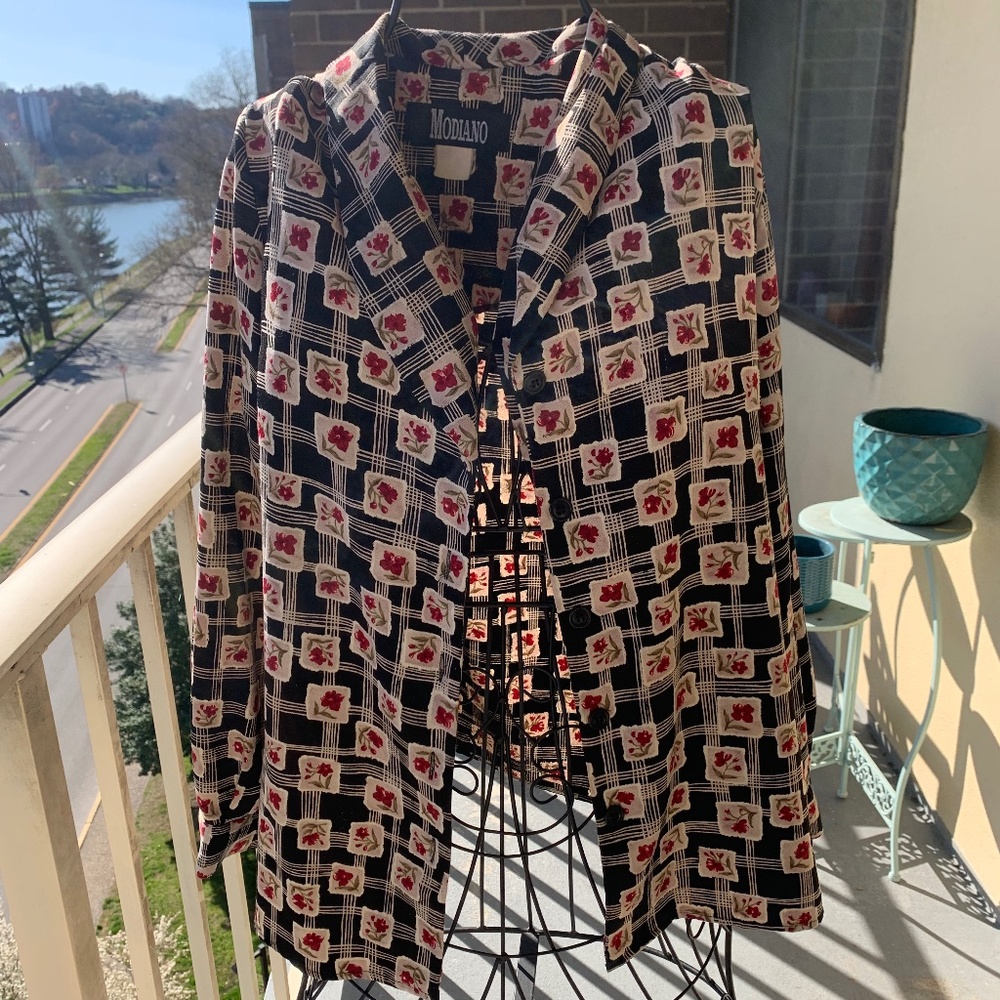 vintage button-up